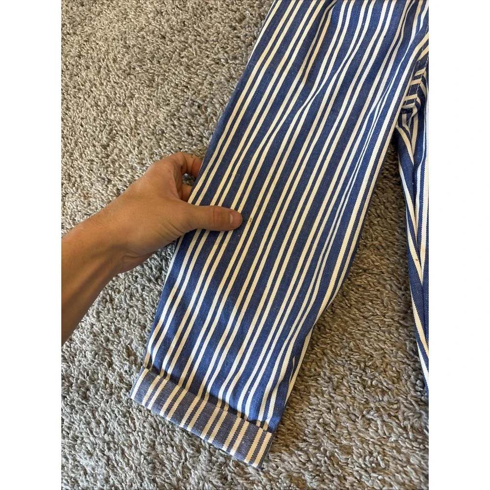 Vintage Overalls 3T Bibs Pinstripe Railroad Kids Toddler Stripe 